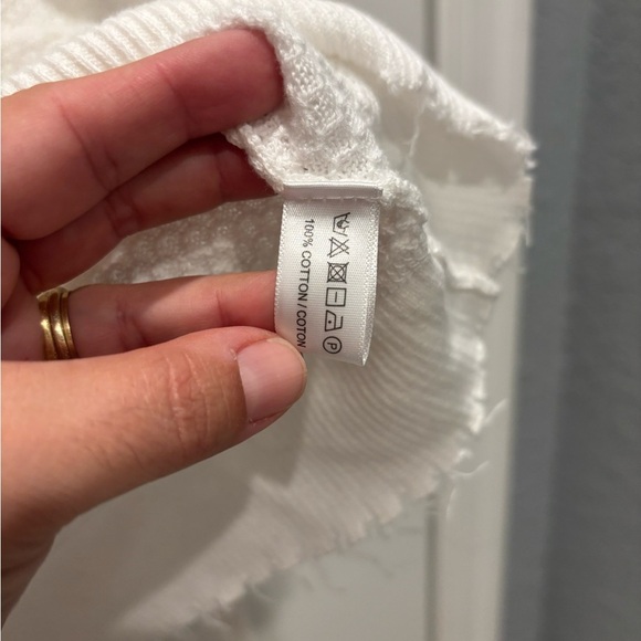 Lisa Todd white Heart Crew Neck Sweater - Picture 3 of 4